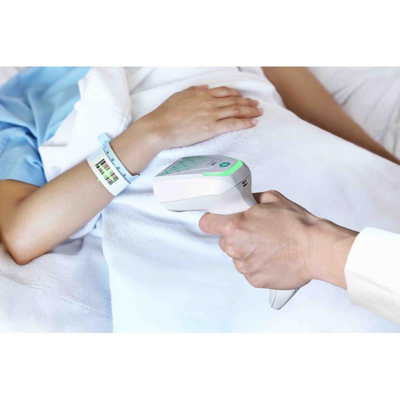 Datalogic Gryphon GBT4600 HC, BT, 2D, HP, BT (BLE), Kit (USB), Qi, wei&szlig;