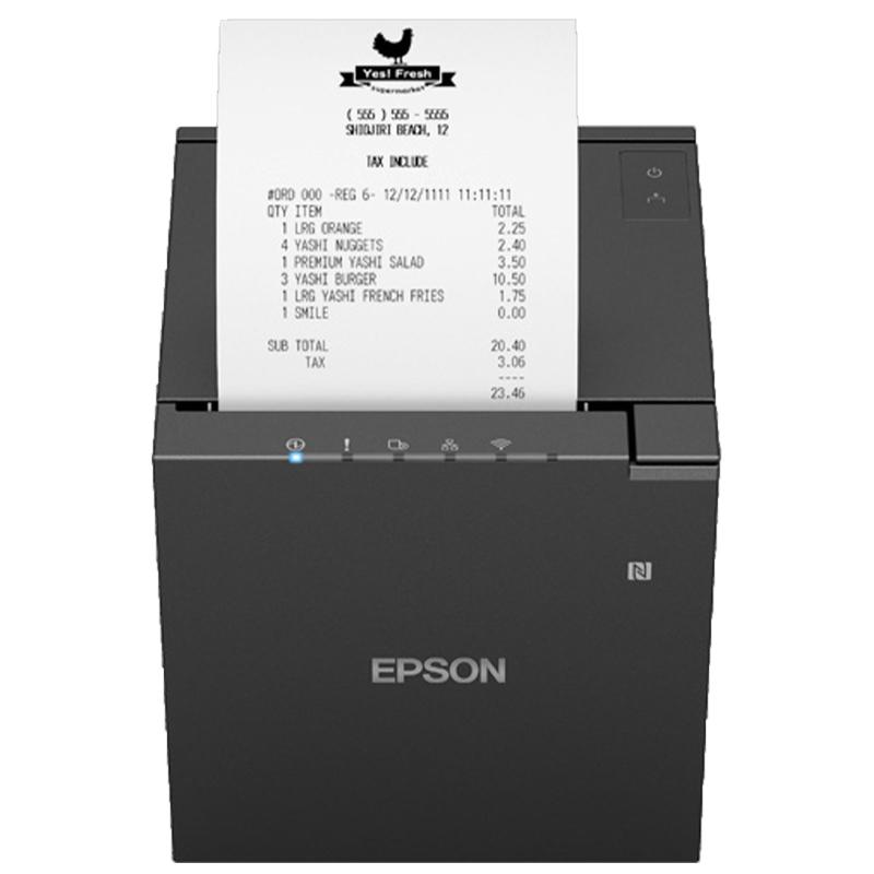 Epson TM-M30III-H, 8 Punkte/mm (203dpi), Cutter, USB, USB-C, BT, WLAN, weiß, UK-Version