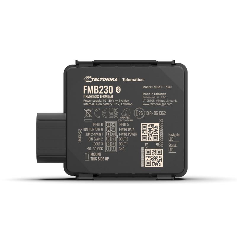 Teltonika FMB230 wasserfester 2G-Tracker mit flexiblen Eingängen