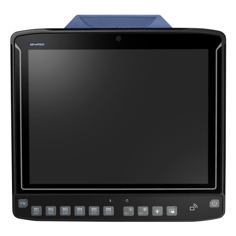 Advantech DLT-V7310P, 10,4" Fahrzeugterminal, 8/128GB, PCAP (1024x768), 12 keys, IP66, Win11 IoT