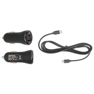 Zigarettenanz&uuml;nder Adapter, USB-A und USB-C Port, Schnellladeger&auml;t 3.0, 5V, 2,4A, inkl.: USB-C auf U