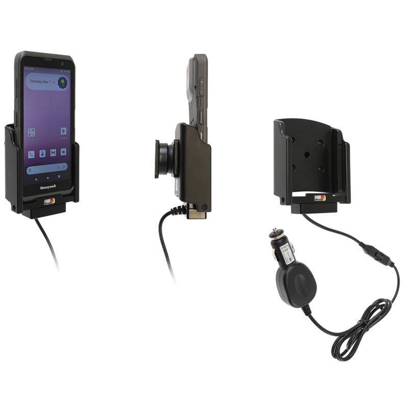 Brodit Aktiv Halterung mit Zigarettenanz&uuml;nder-Stecker - Honeywell EDA5S