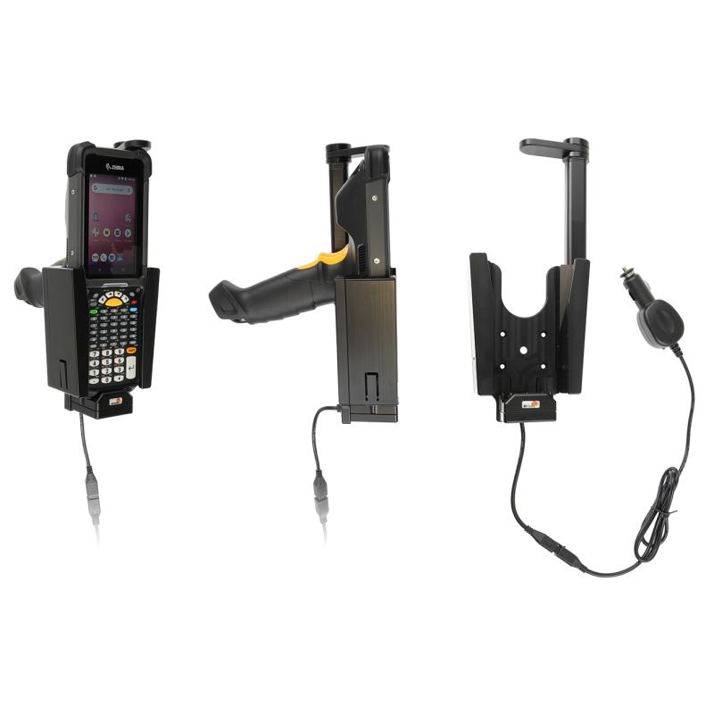 Brodit Aktiv Halterung mit Zigarettenanz&uuml;nder-Stecker - Zebra MC9300