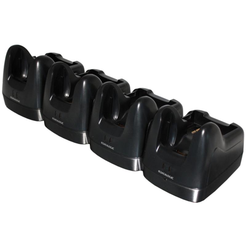 Datalogic Falcon X3+ 4-fach Ladestation inkl. NT mit zus&auml;tzlicher Ladefunktion f&uuml;r max. 4 Akkus