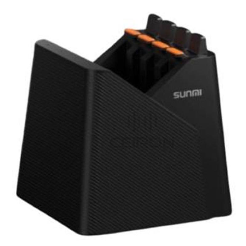 Sunmi L2Ks Akkuladestation, 4-Fach inkl.: Netzteil, Netzkabel (EU)