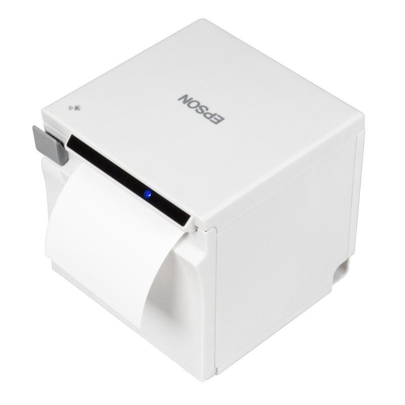 Epson TM-M50II, Thermodirekt, 180 dpi, Near End Sensor, Cutter, USB, RS232, Ethernet, wei&szlig;, UK