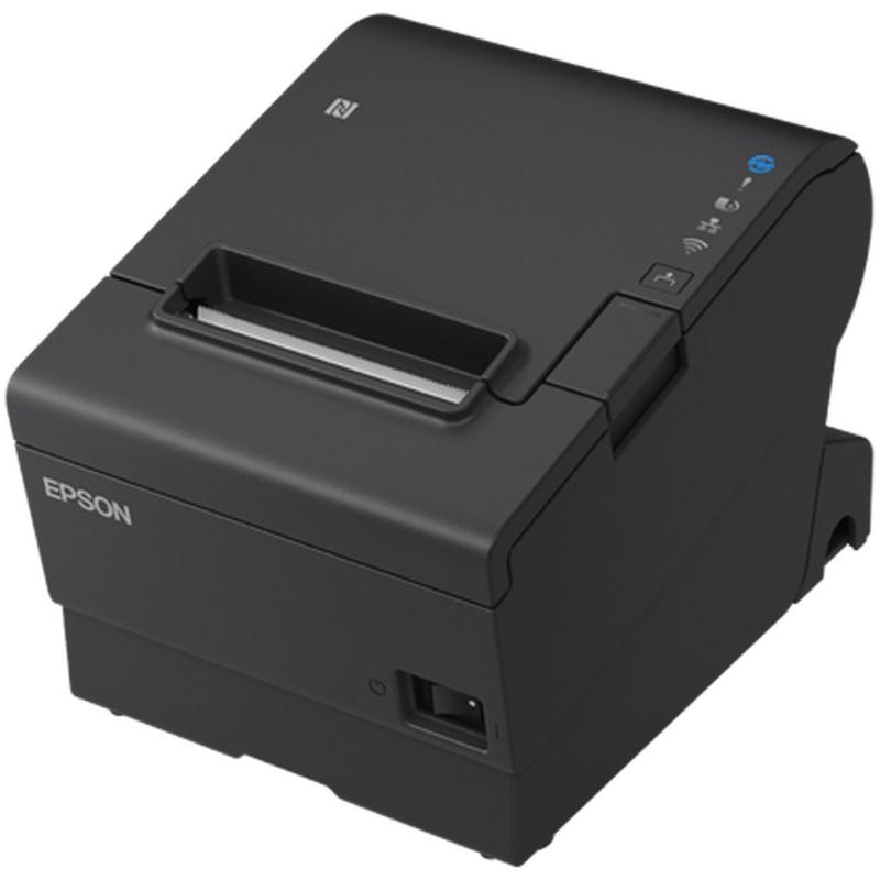 Epson TM-T88VII, USB, USB-Host, poweredUSB, Ethernet, ePOS, schwarz