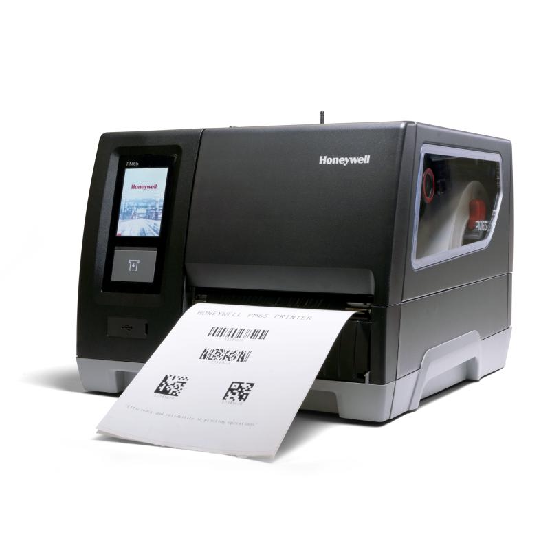 Honeywell PM65 Etikettendrucker, Thermotransfer, 203 dpi, USB, LAN, RS232, Paral., Touch, Rewinder