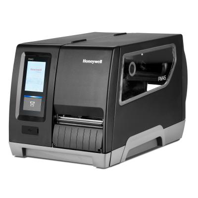 Honeywell PM45 Industrial Printer, TT, 203DPI, 4''label width, Touch Display, LAN/USB, Standard Roller