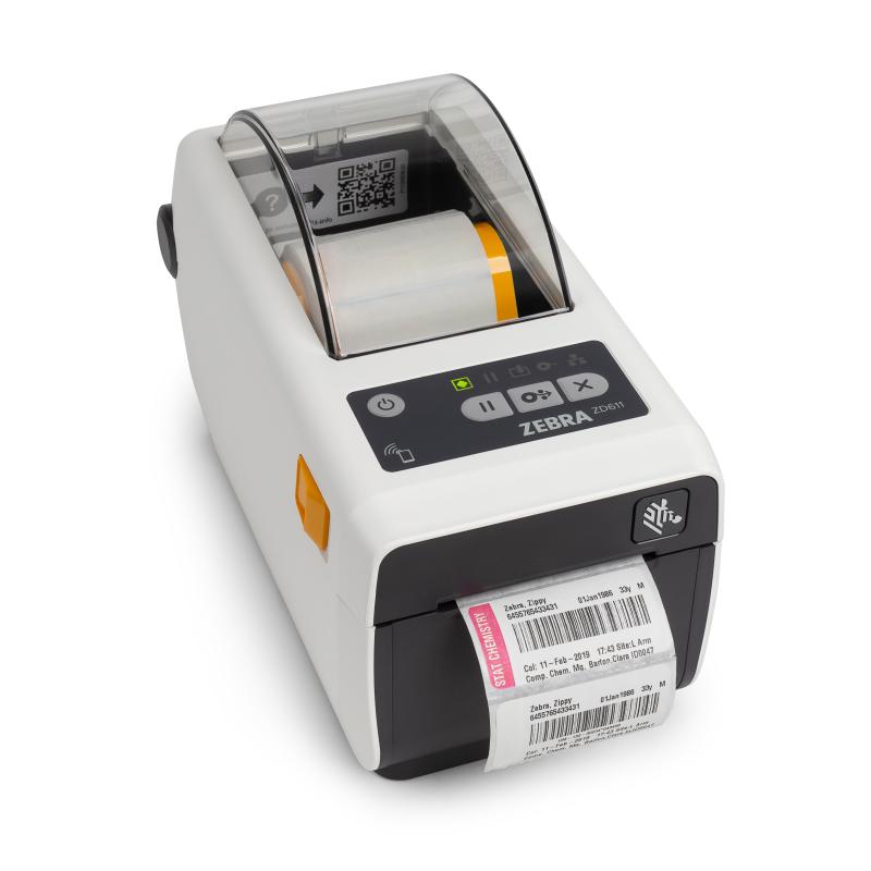 Zebra ZD611D-HC, 8 Punkte(203dpi), BT (BLE), Wei&szlig;, Thermodirekt