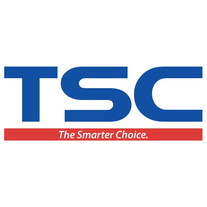 TSC Thermotransferband, Wachs, f&uuml;r Desktop-Drucker, Rollenbreite: 90mm, Kern: 12,7mm, L&auml;nge: 110m, F