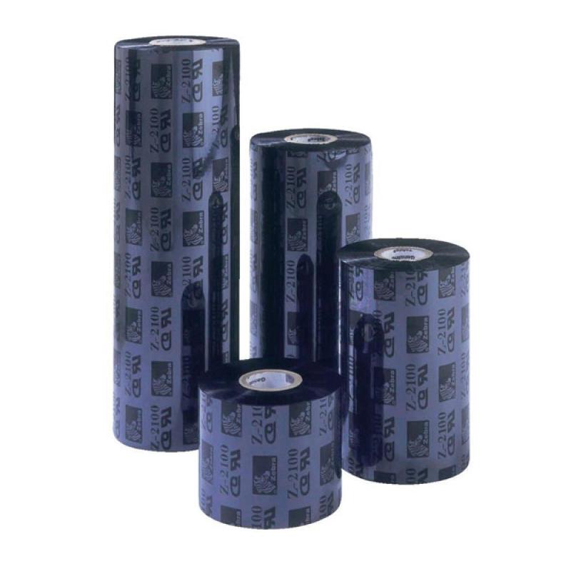 Thermotransferband, Zebra, 2300, Wachs, Rollenbreite: 33 mm, Kernbreite: 58mm, Kern: 12,7mm, L&auml;nge: