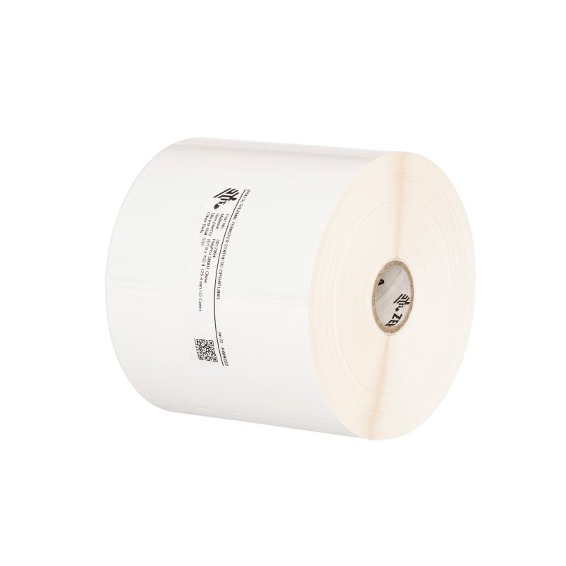 Zebra PolyE 3100T, Etikettenrolle, Kunststoff (Polyethylen), gl&auml;nzend, Thermotransfer, Rollenbreite: