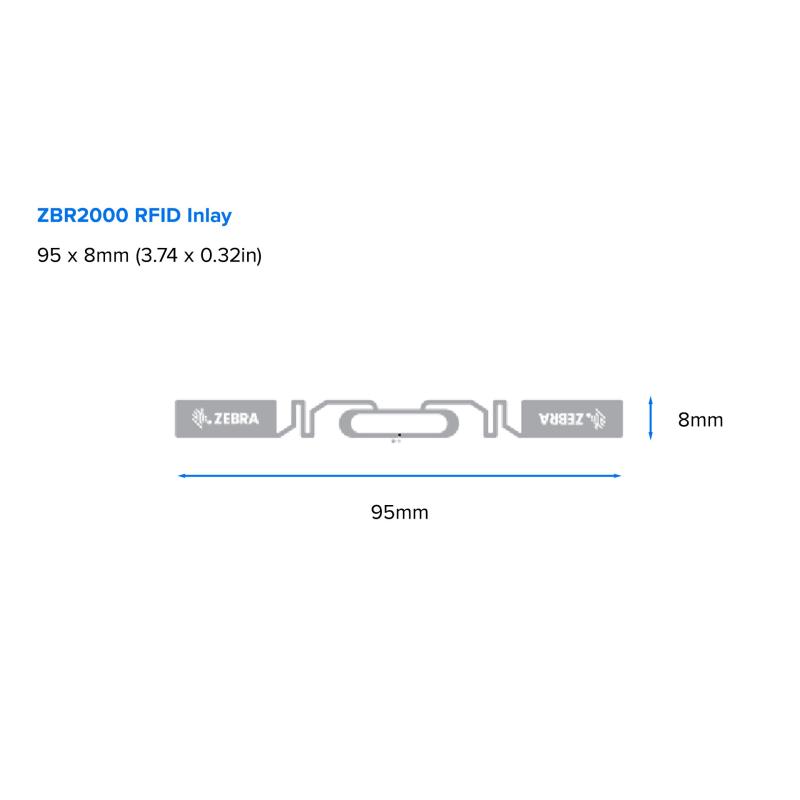 2x Zebra Etikettenrolle ZIPRD3014658 (MOQ 2)