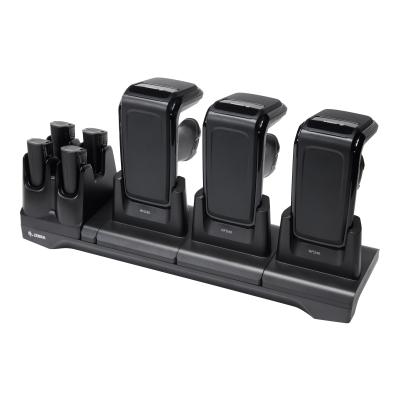 Zebra RFD40 Lade-/&Uuml;bertragungsstation, l&auml;dt 3x RFD40 und 4x Ersatzakku, Ethernet