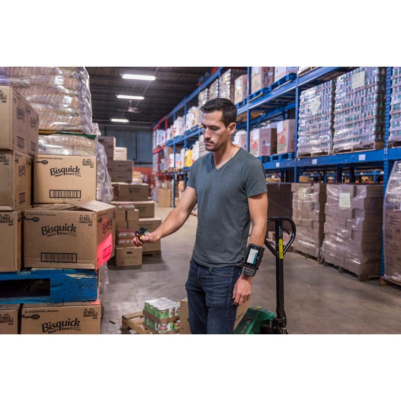 Zebra RS5100, BT, 2D, SE4710, schwarz, silber, ohne Akku