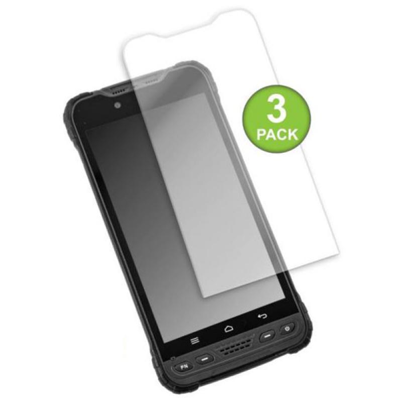 3x Zebra Displayschutzfolie f&uuml;r M60 inkl. Reinigungstuch