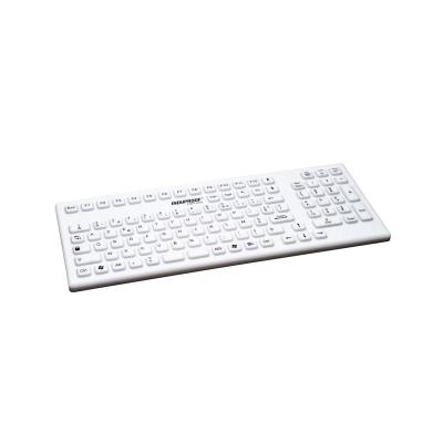 Tastatur InduProof Smart Classic TKG-106-IP68-WHITE-USB-DE IP68