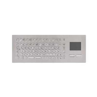 Tastatur InduSteel&reg; 084 Touch Modul TKV-084-TOUCH-MODUL-USB-DE IP65 Front